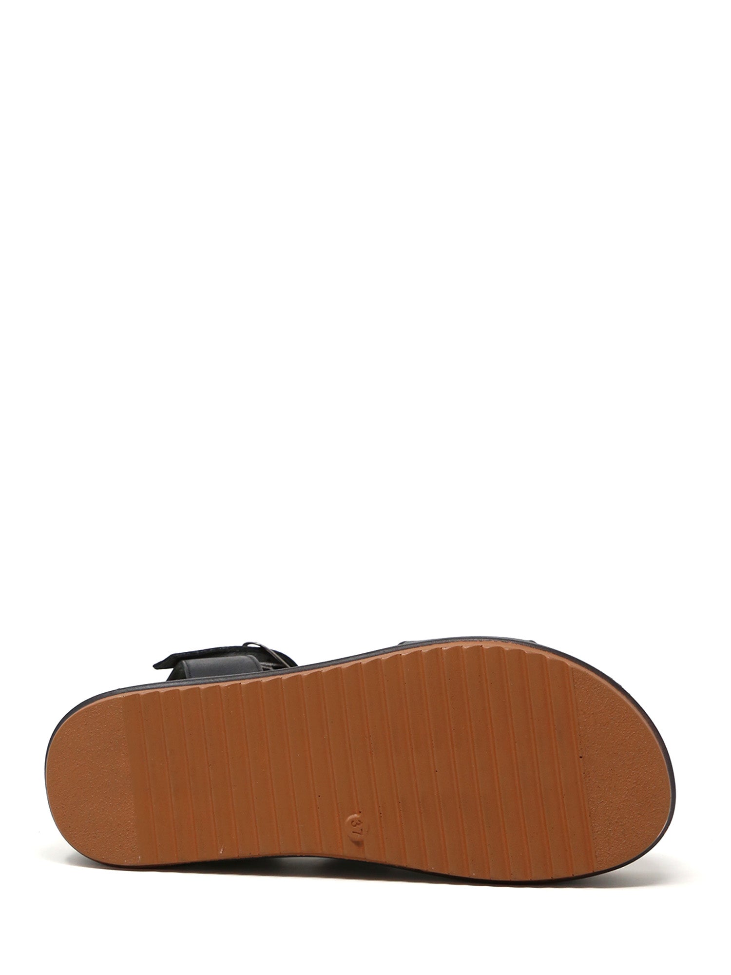 Sandali zeppa Nero Sshady