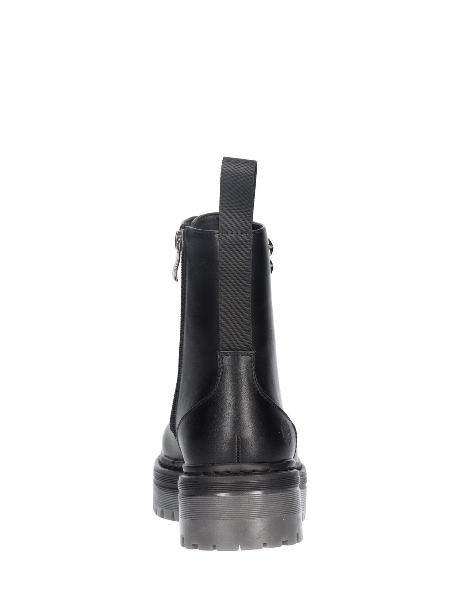 Anfibi Nero Grigio Lumberjack