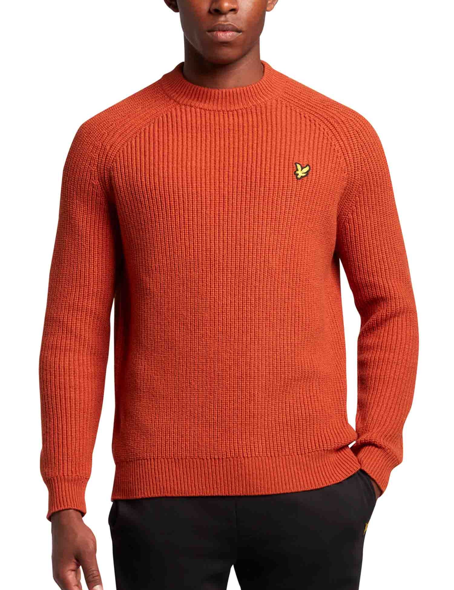 Maglioncini Arancio Lyle & Scott