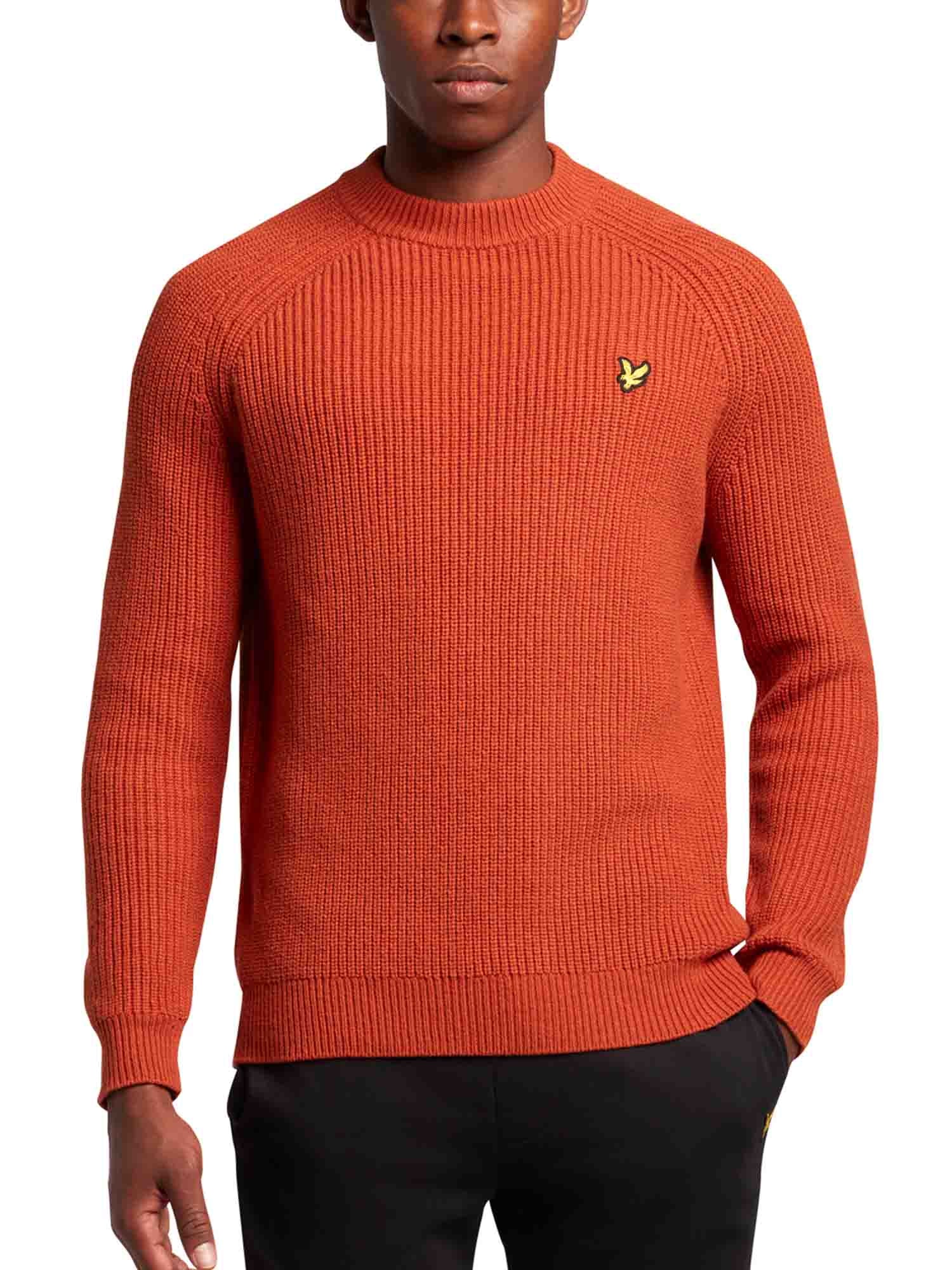 Maglioncini Arancio Lyle & Scott
