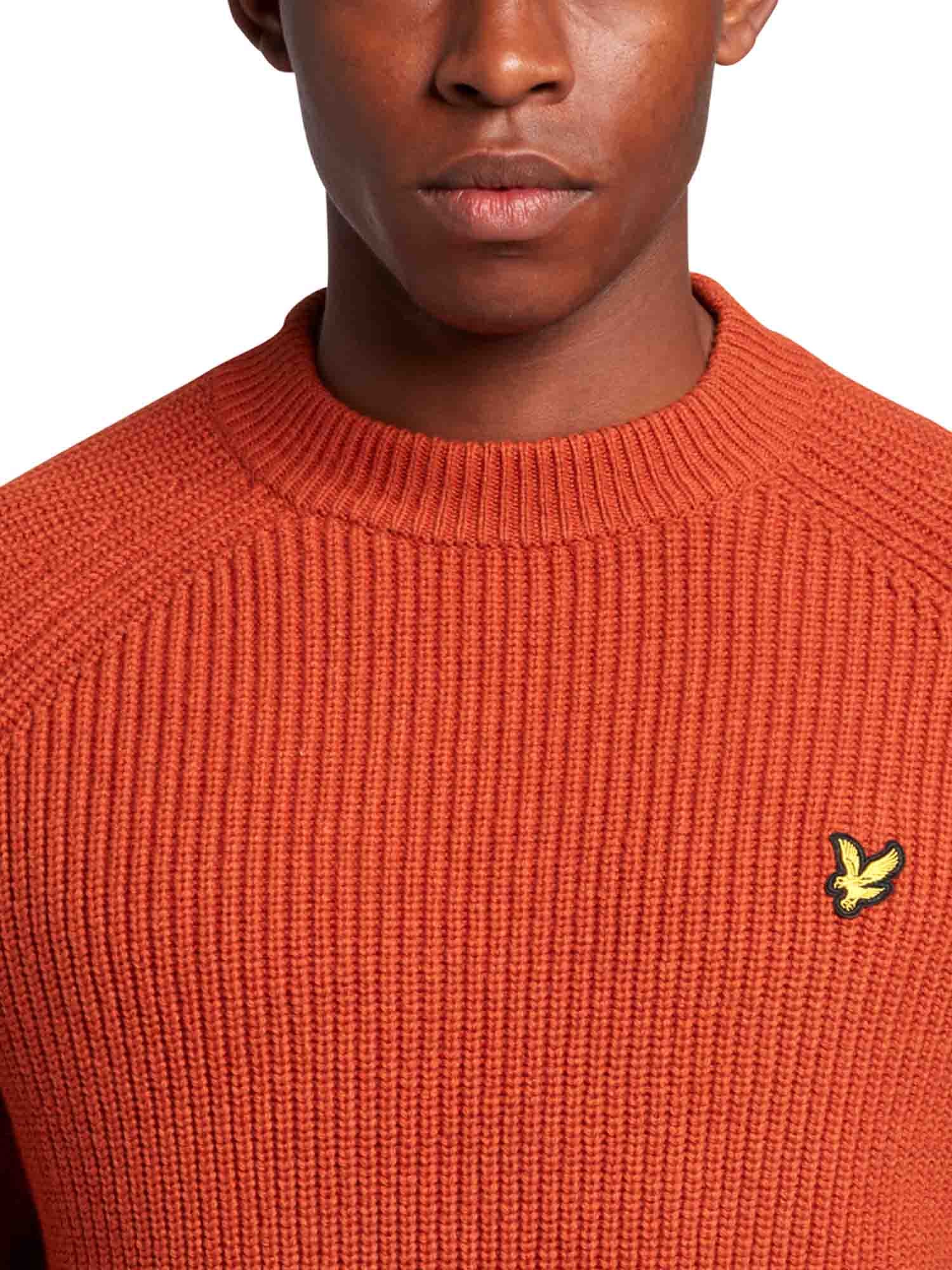 Maglioncini Arancio Lyle & Scott