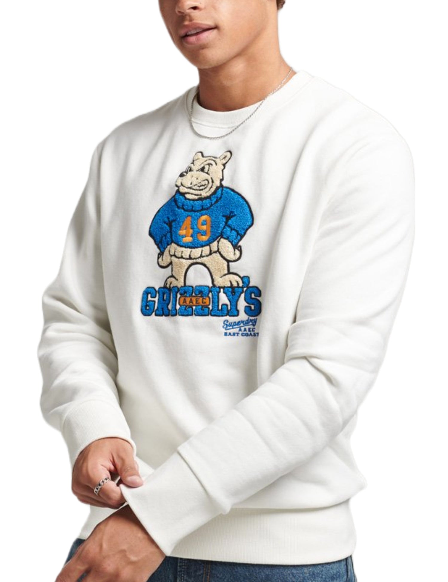 Felpe Bianco Superdry