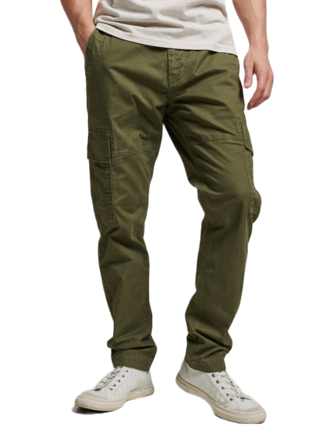 Pantaloni Verde Superdry