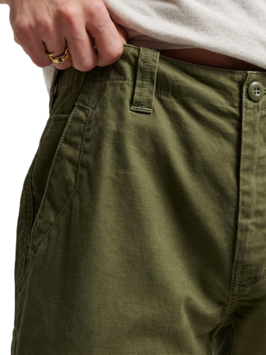 Pantaloni Verde Superdry
