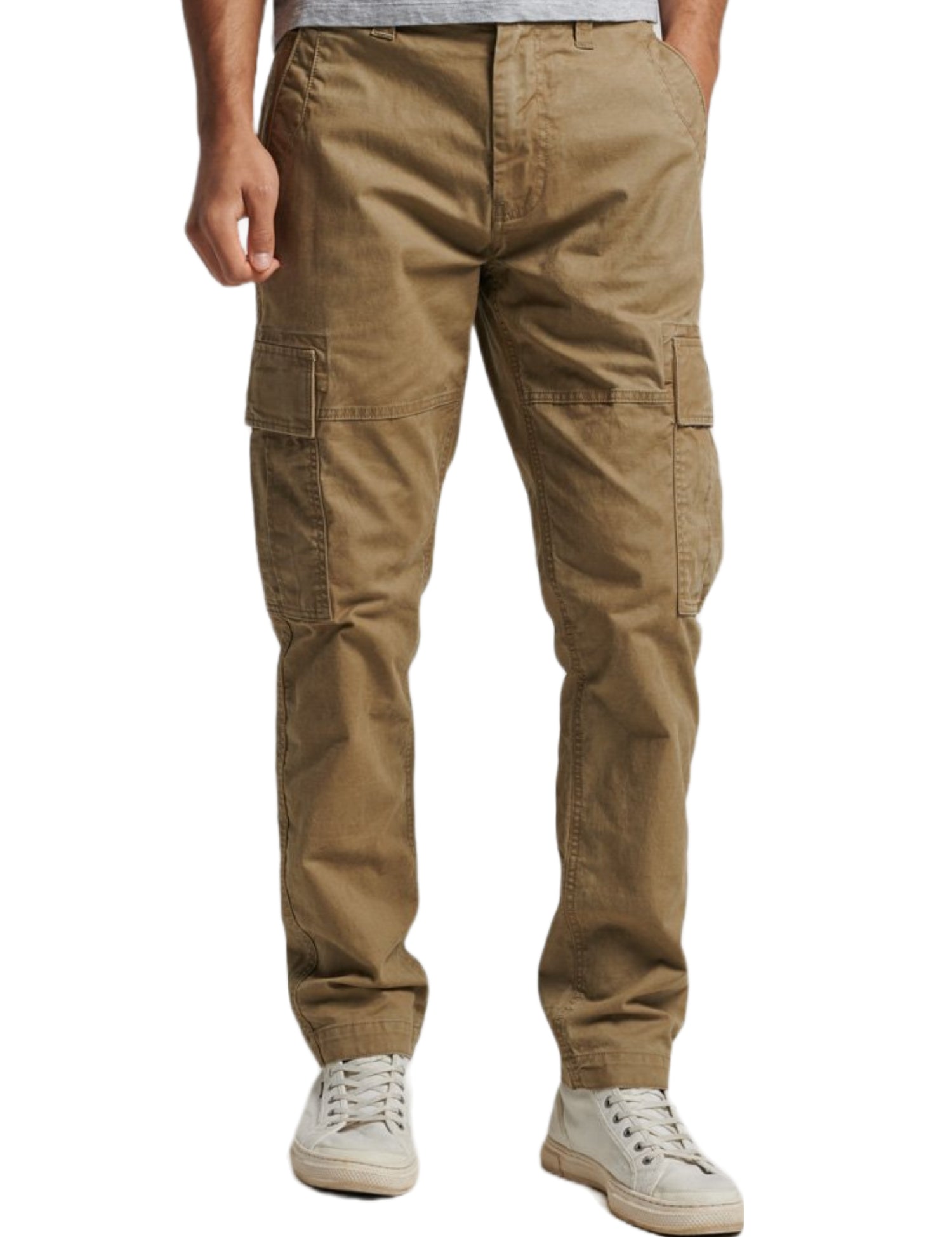 Pantaloni Beige Superdry