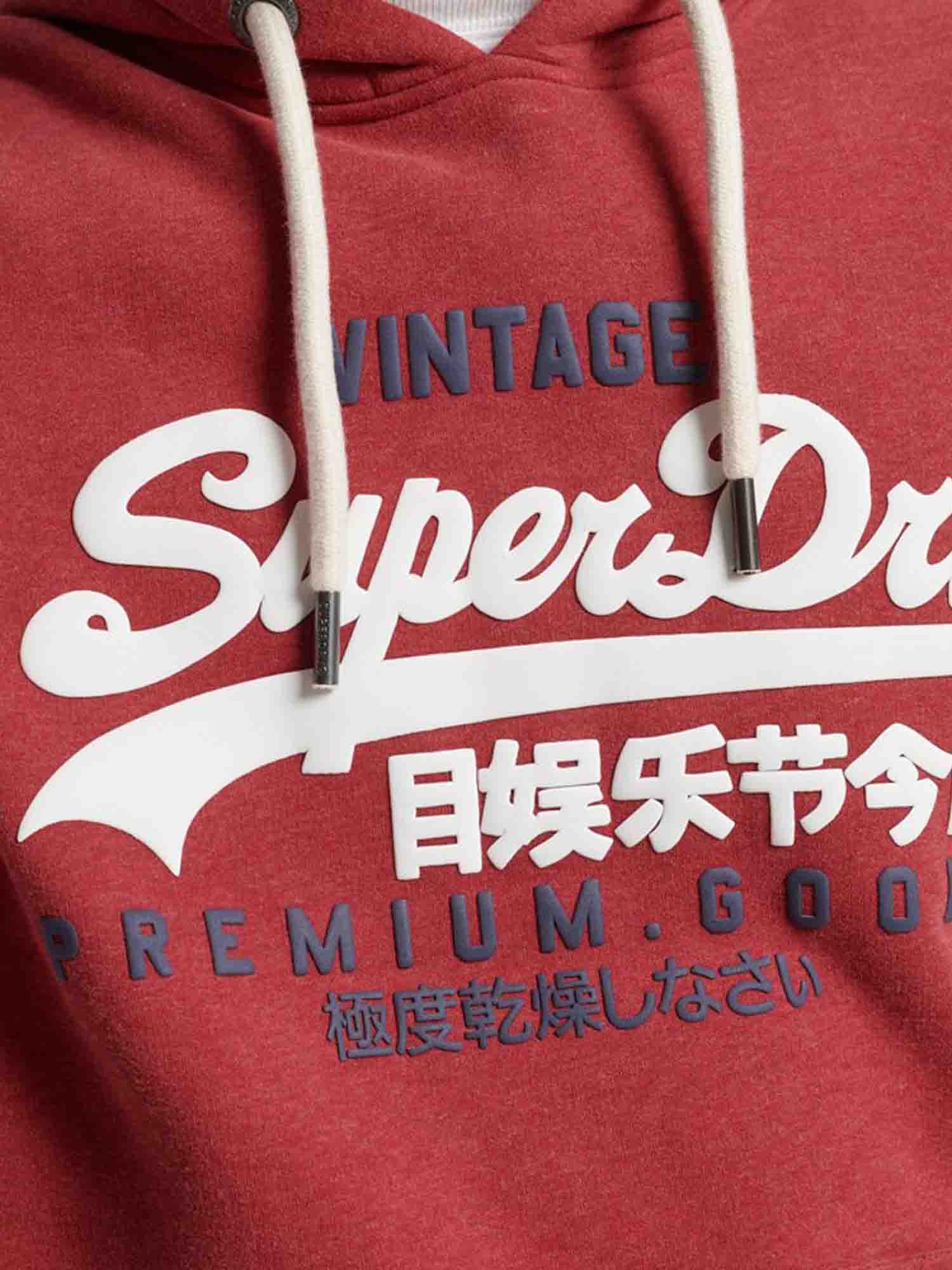Felpe Rosso Superdry