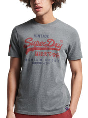 T-shirt Grigio Superdry