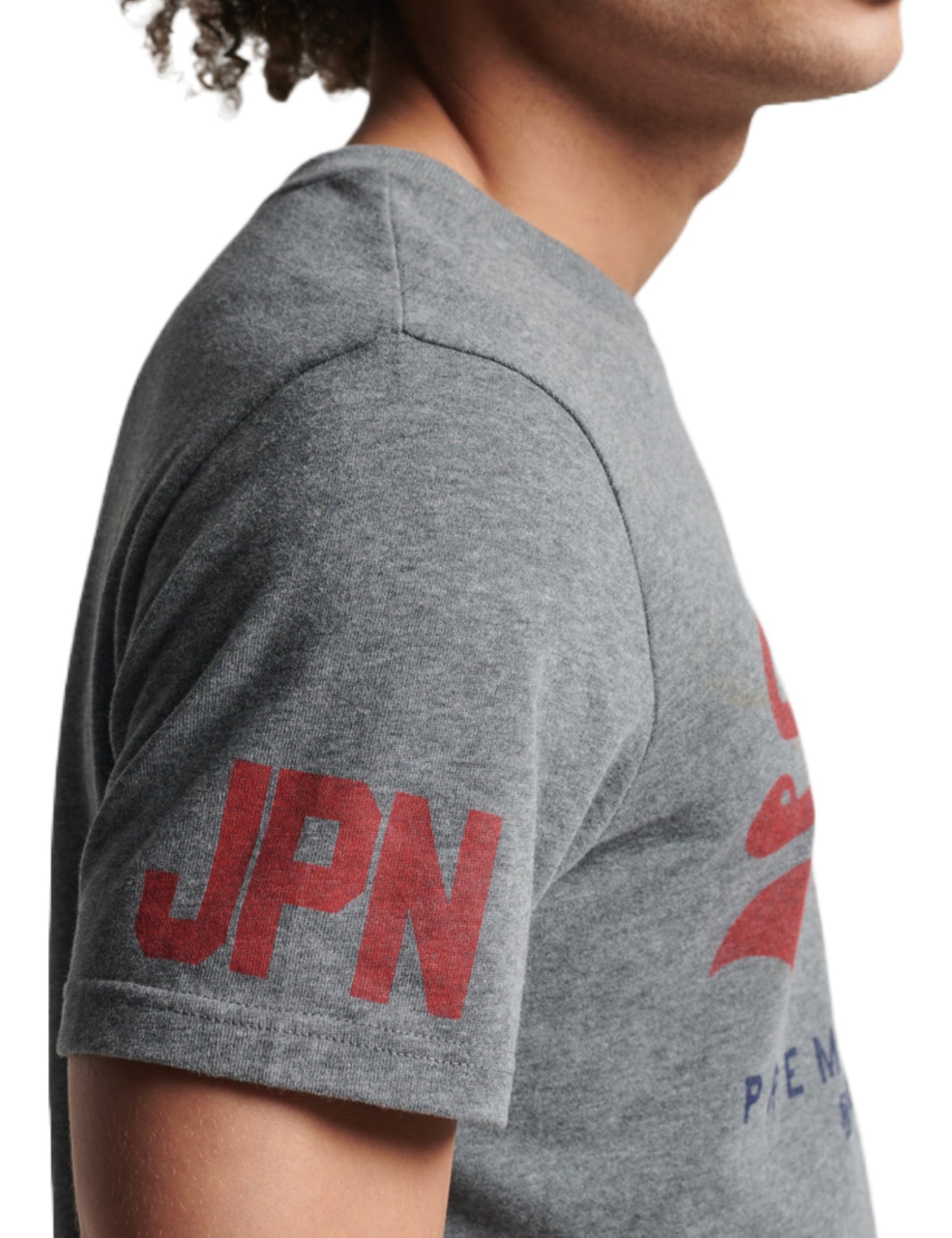 T-shirt Grigio Superdry