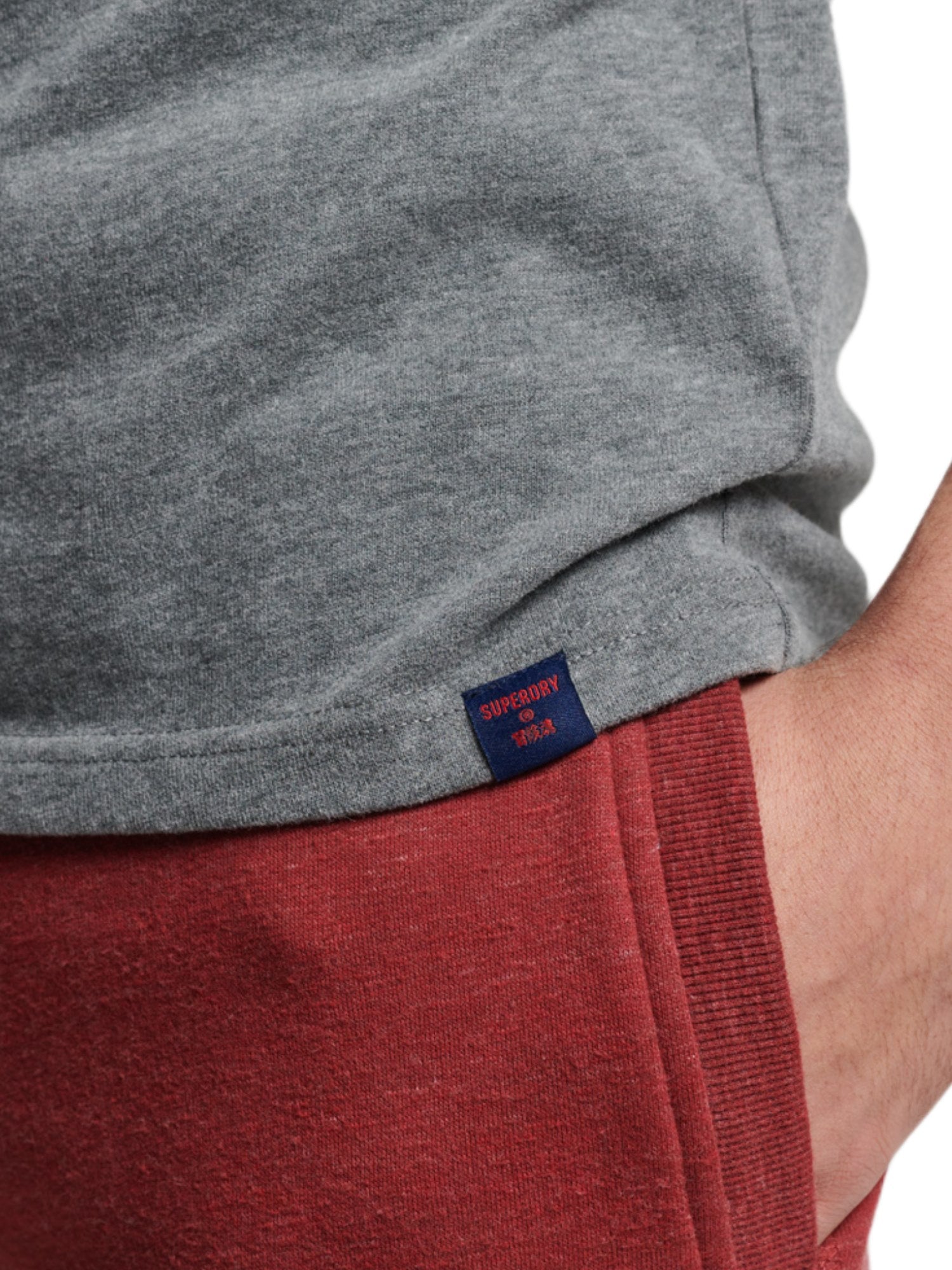 T-shirt Grigio Superdry