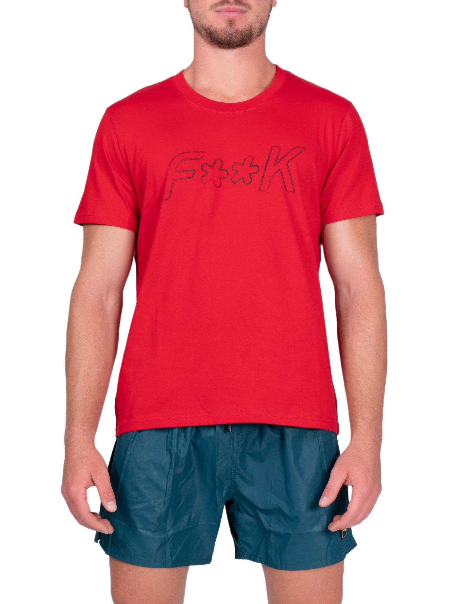 T-shirt Rosso F**k