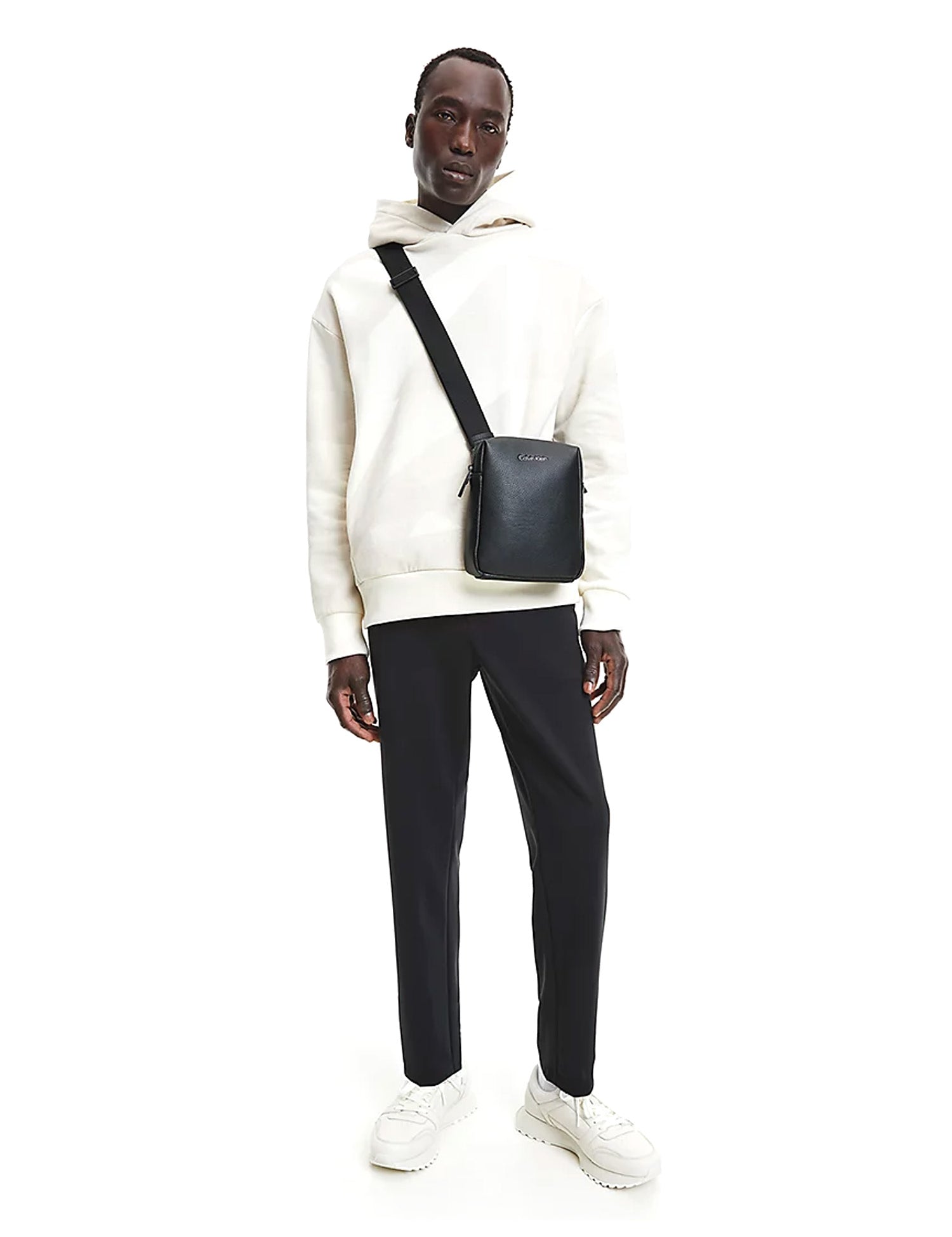 Tracolla Nero Calvin Klein