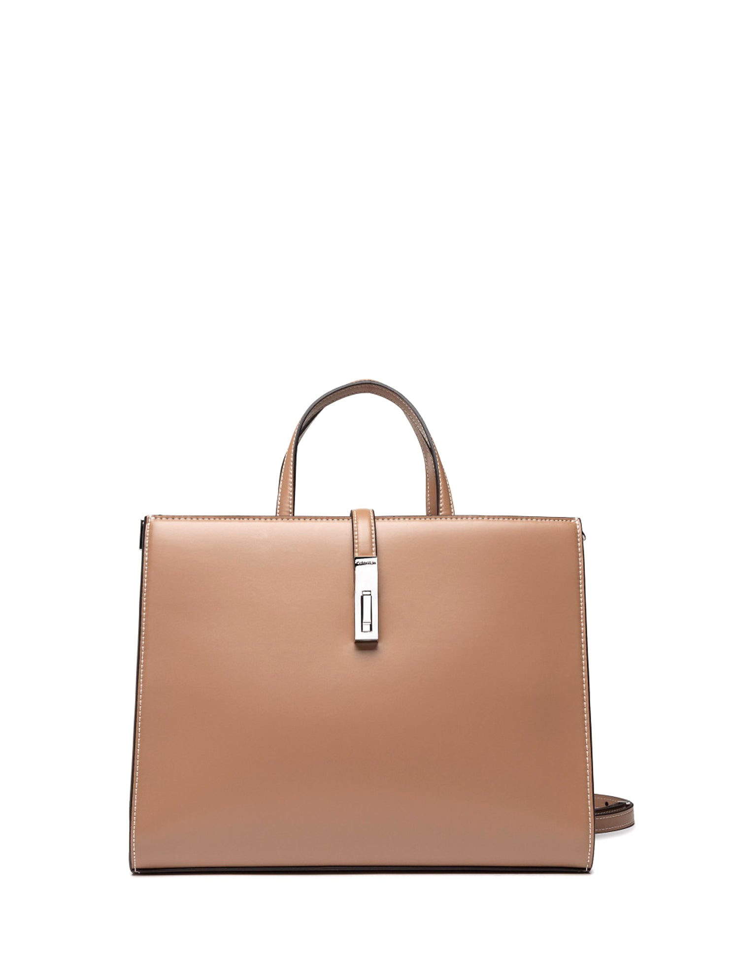 Borse a mano Cammello Calvin Klein