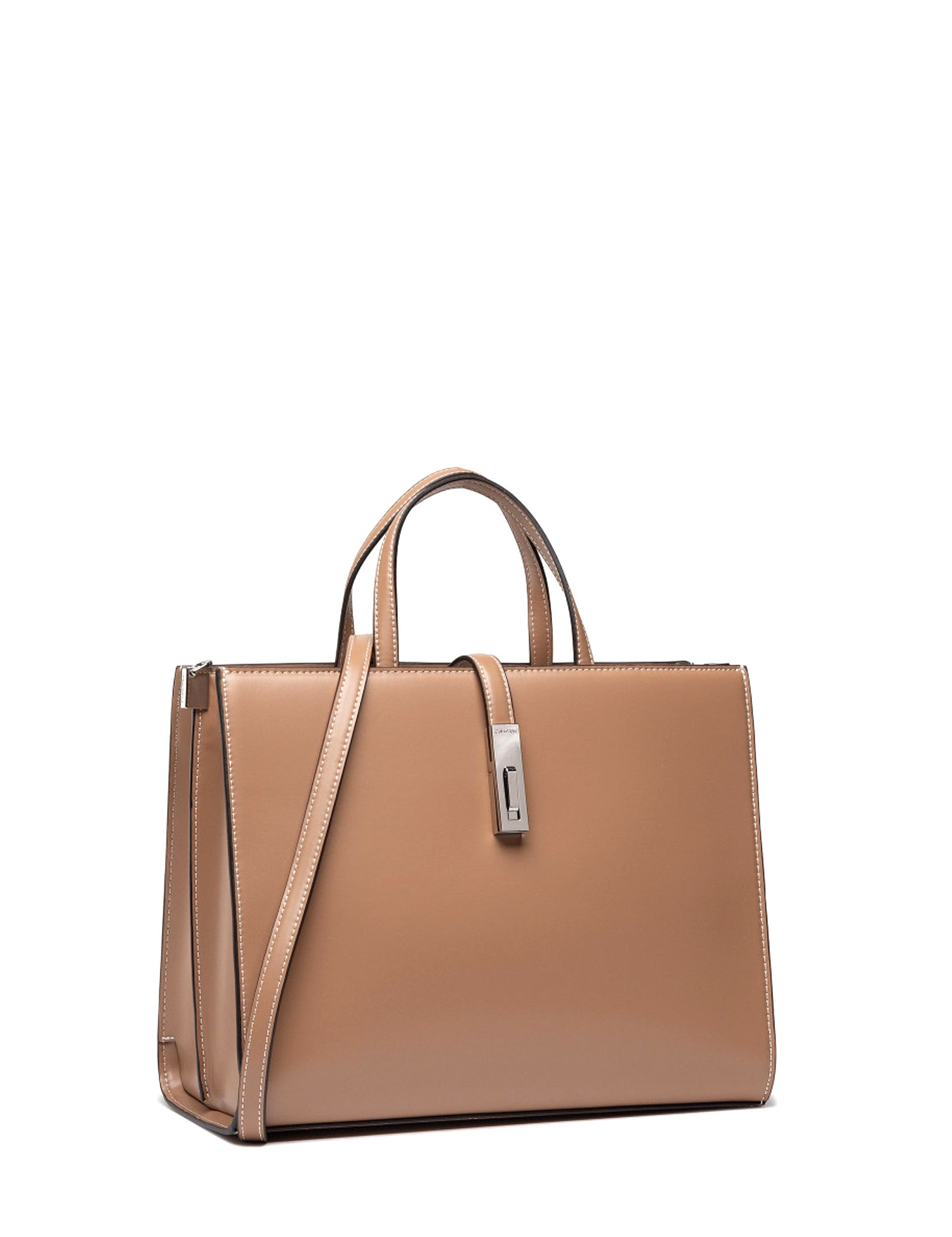 Borse a mano Cammello Calvin Klein