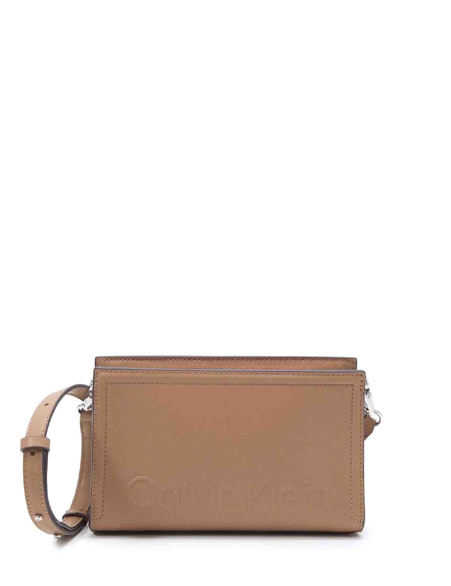 Tracolla Beige Calvin Klein