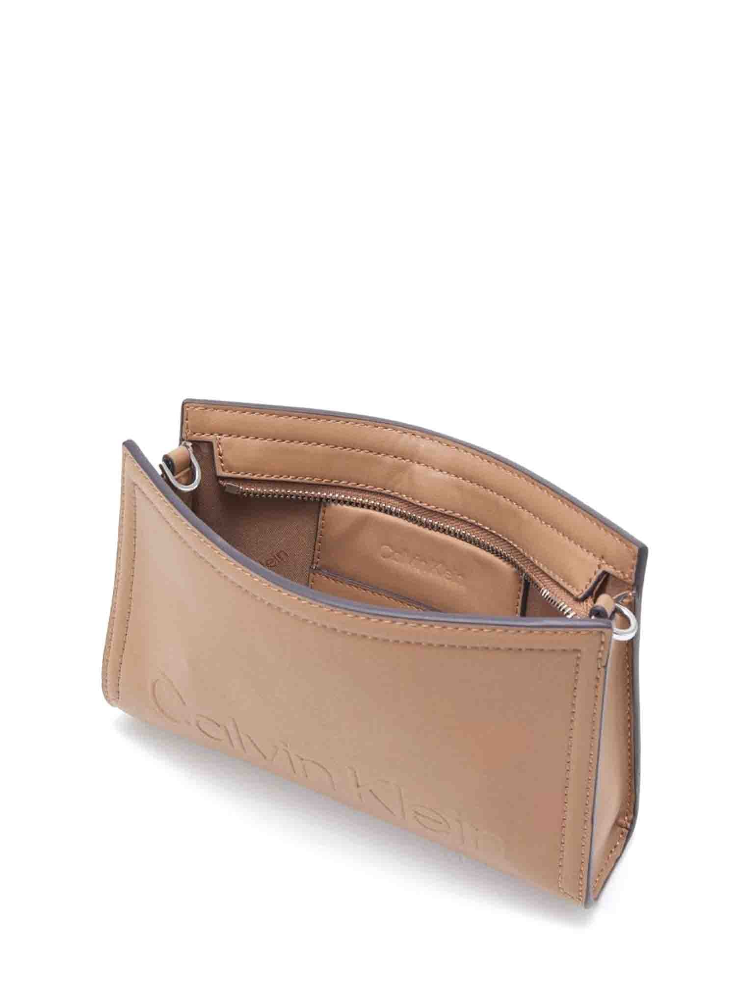 Tracolla Beige Calvin Klein