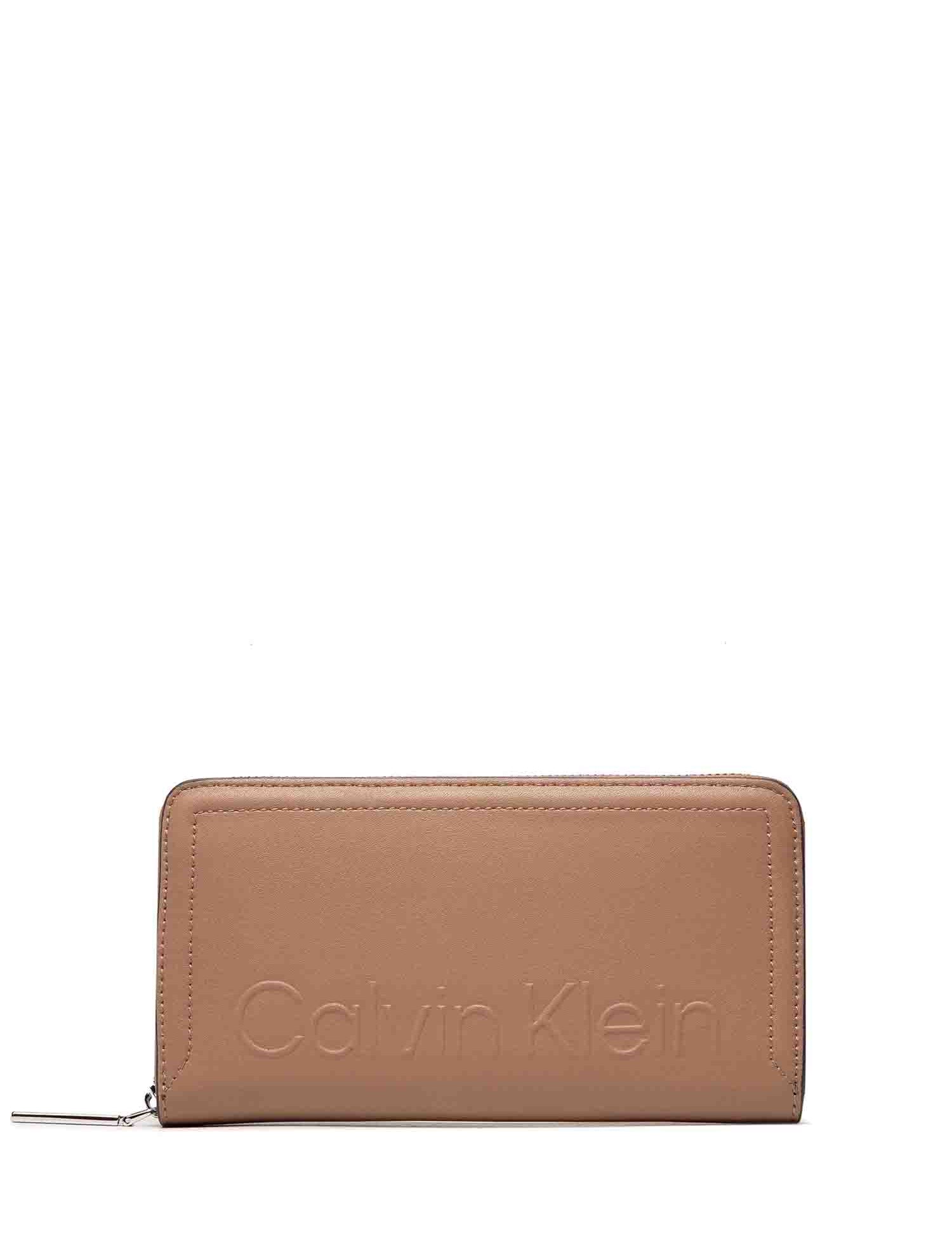 Portafogli Beige Calvin Klein