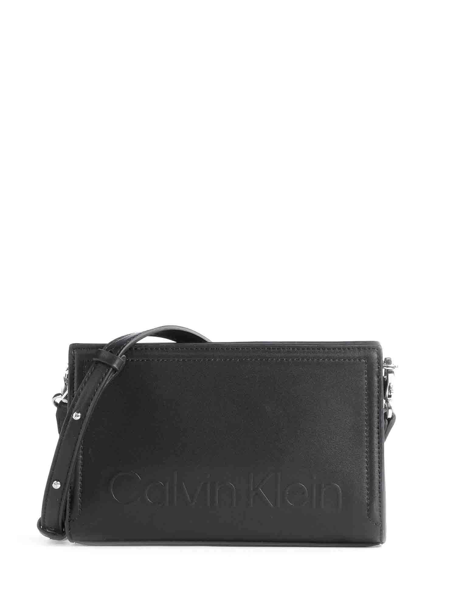 Tracolla Nero Calvin Klein