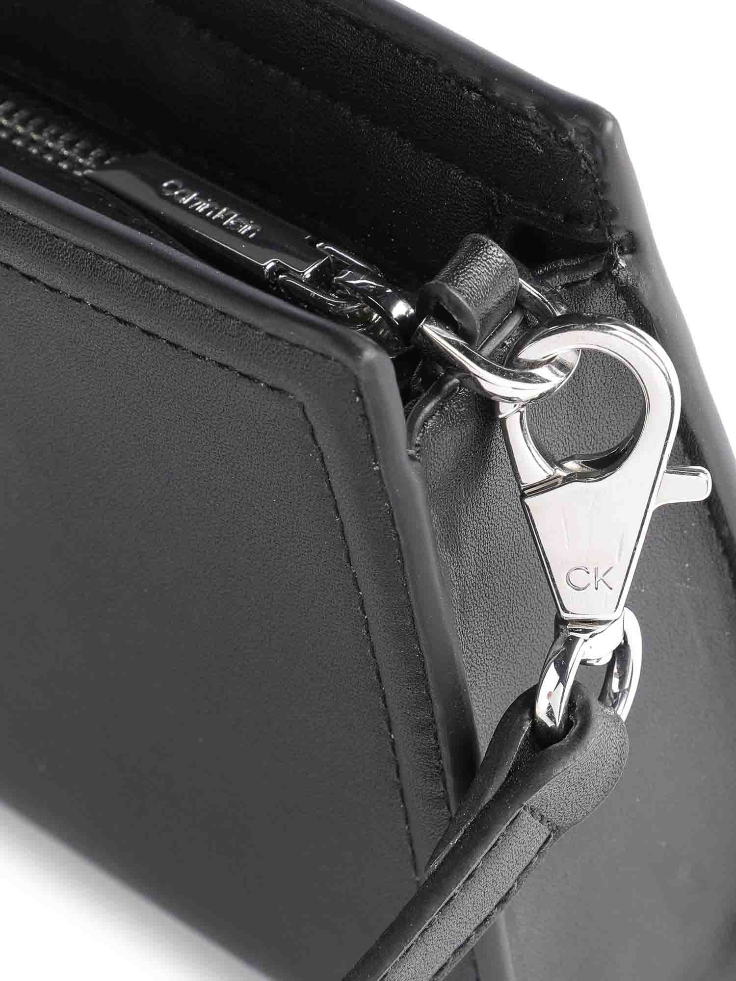 Tracolla Nero Calvin Klein