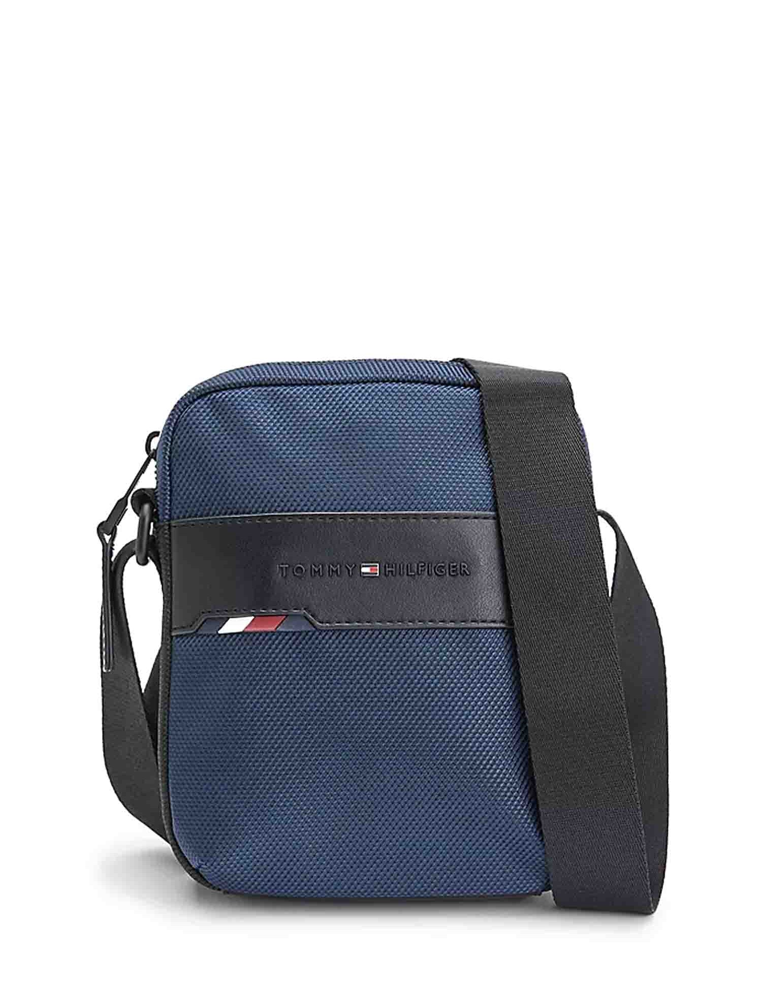 Tracolla Blu Tommy Hilfiger