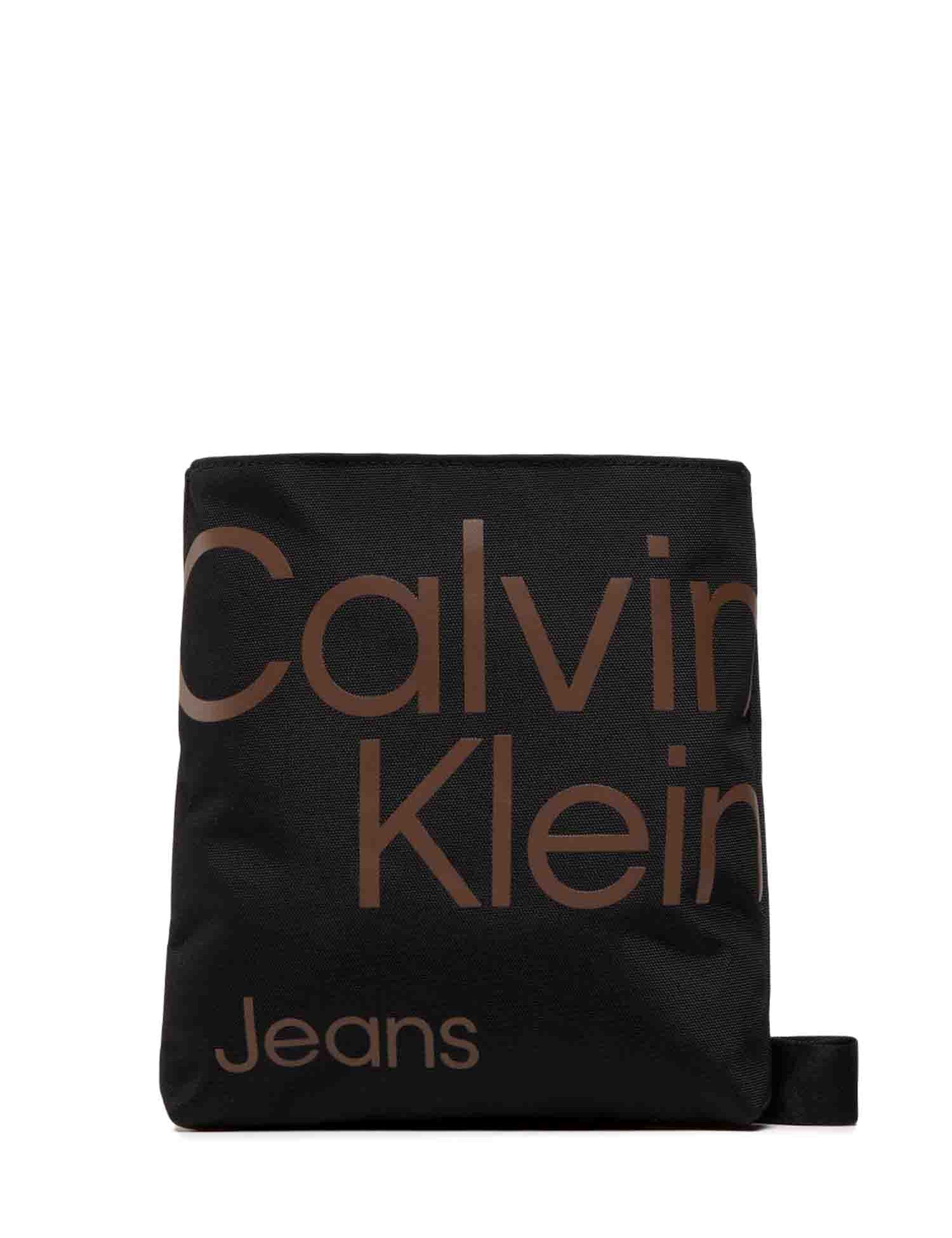 Tracolla Nero Calvin Klein
