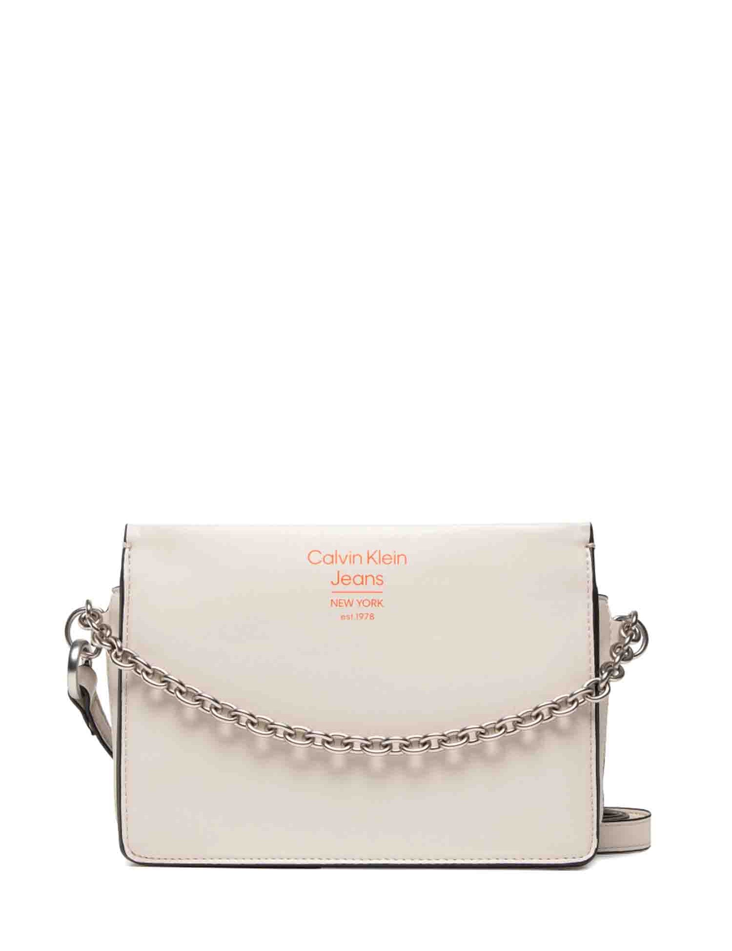 Tracolla Bianco Calvin Klein