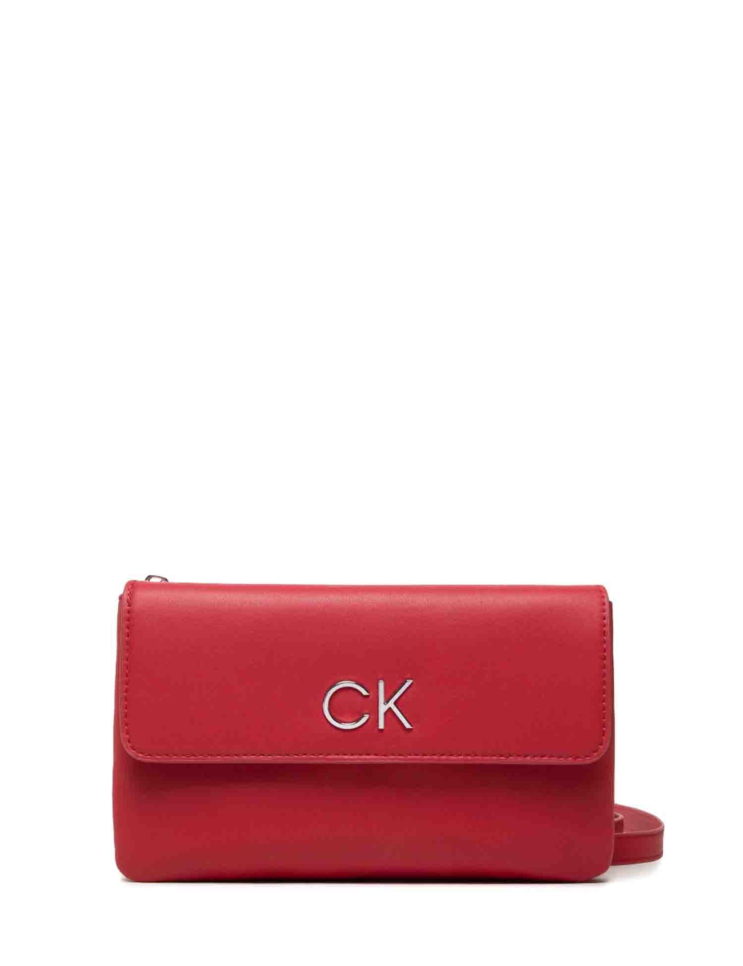Tracolla Rosso Calvin Klein