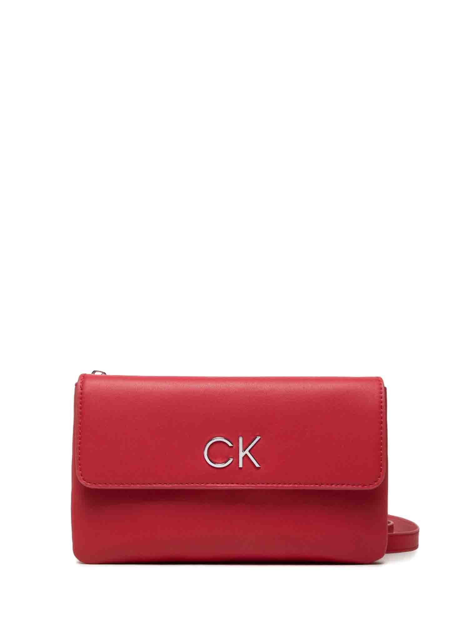 Tracolla Rosso Calvin Klein