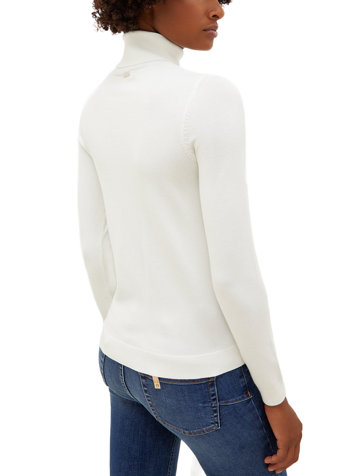 Maglie a collo alto Bianco Liu-jo