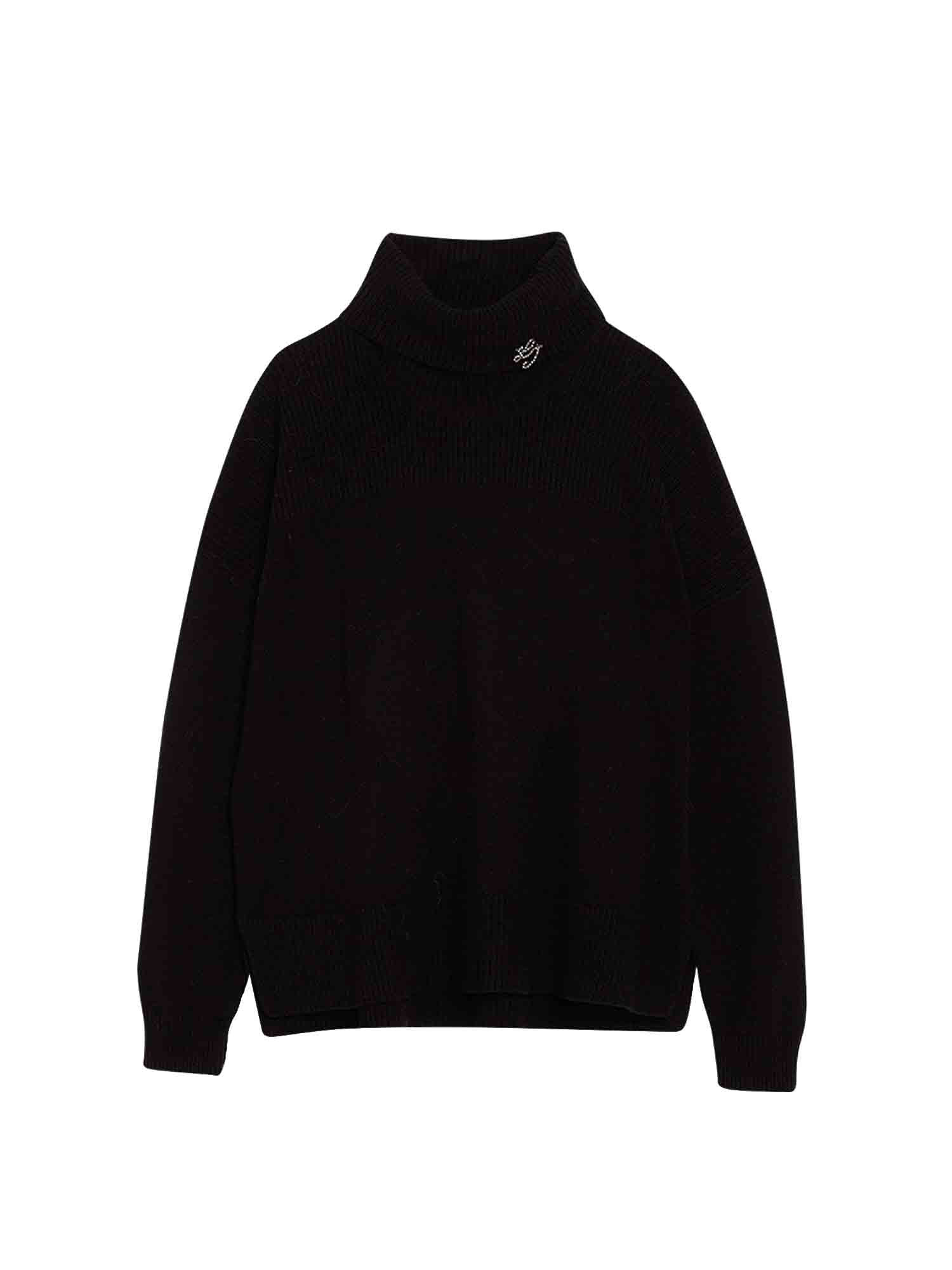 Maglie a collo alto Nero Liu-jo