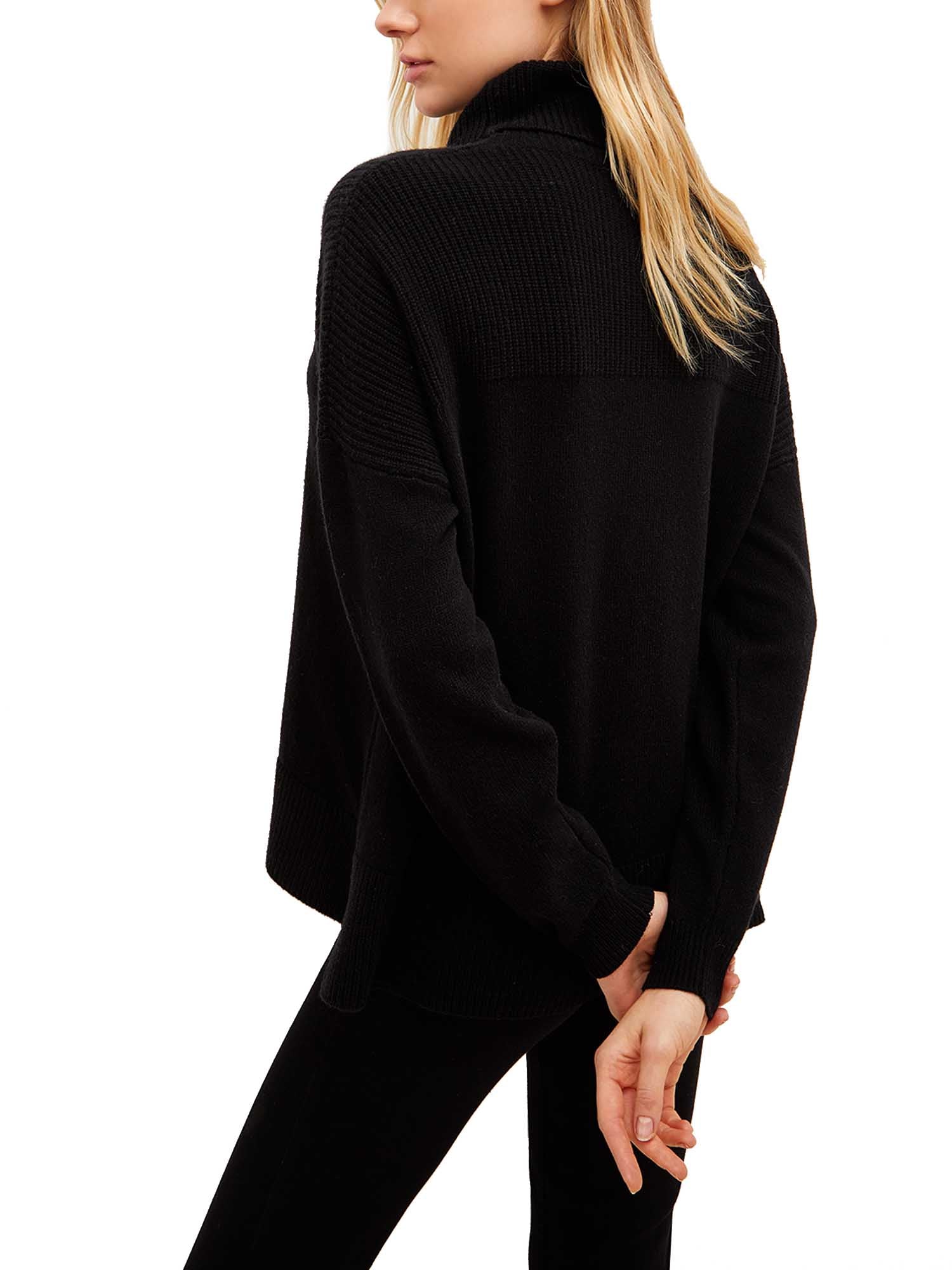 Maglie a collo alto Nero Liu-jo