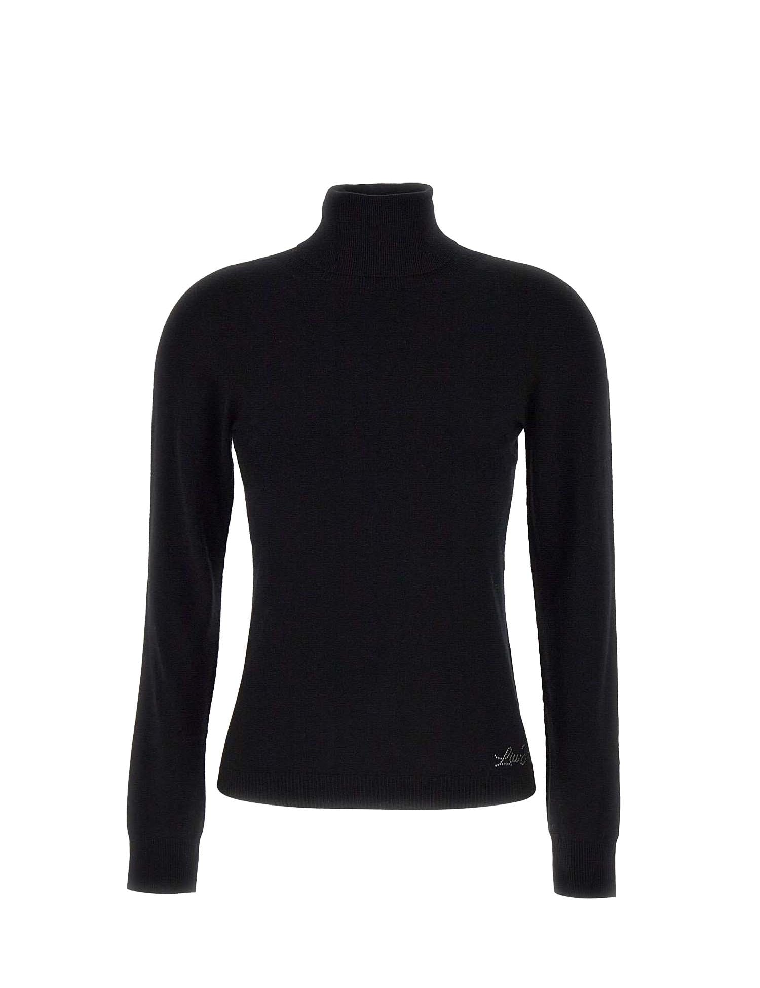 Maglie a collo alto Nero Liu-jo