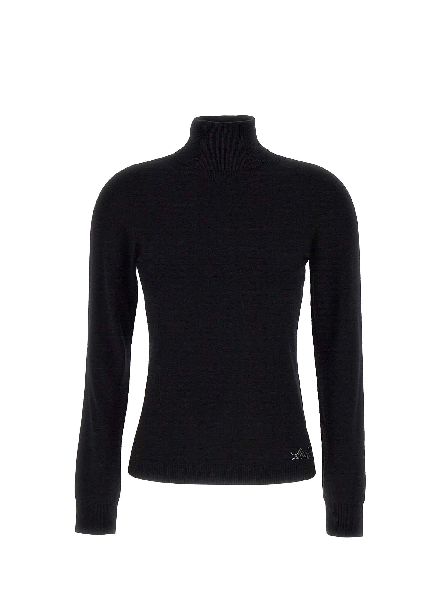 Maglie a collo alto Nero Liu-jo