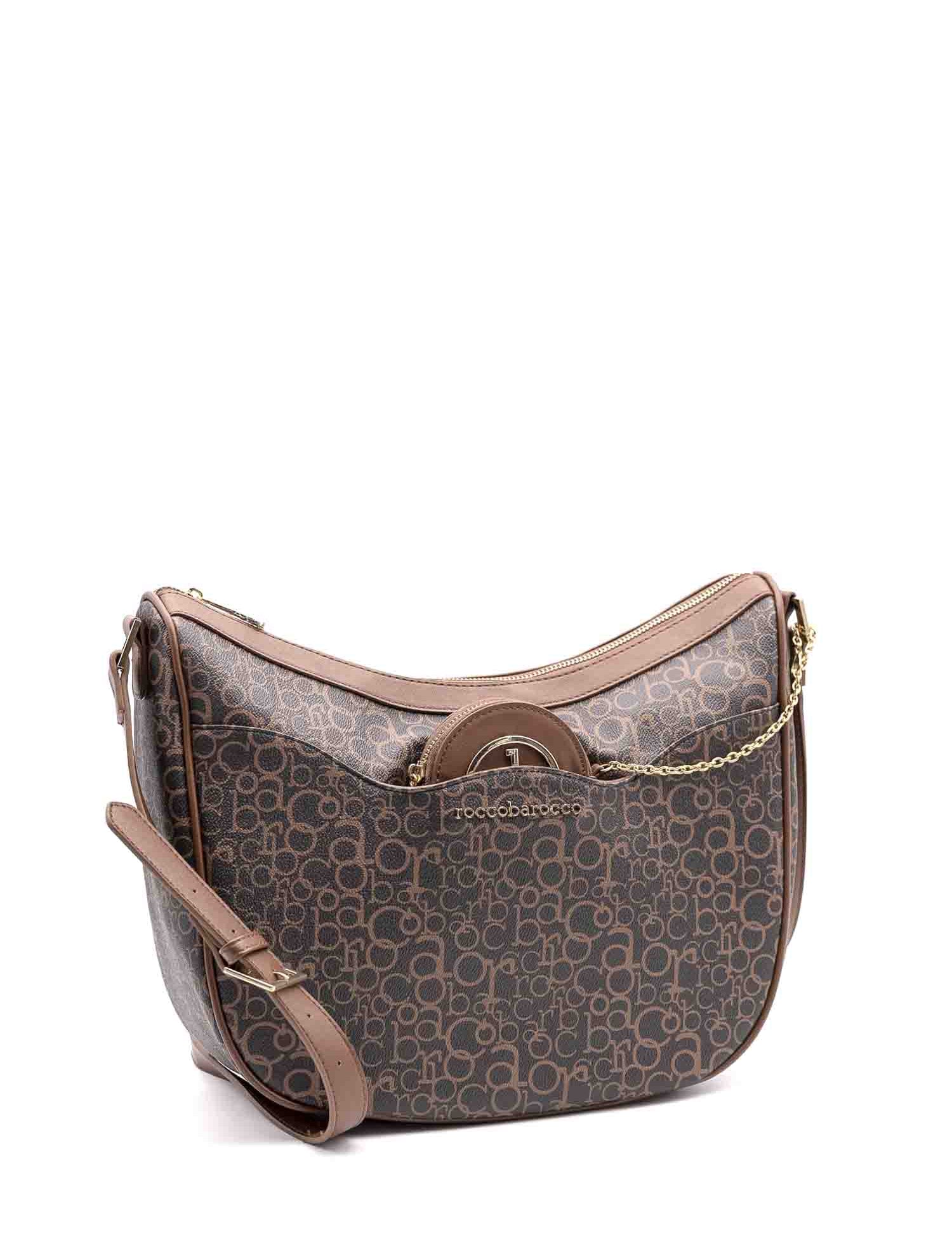 Borse a spalla Marrone Roccobarocco