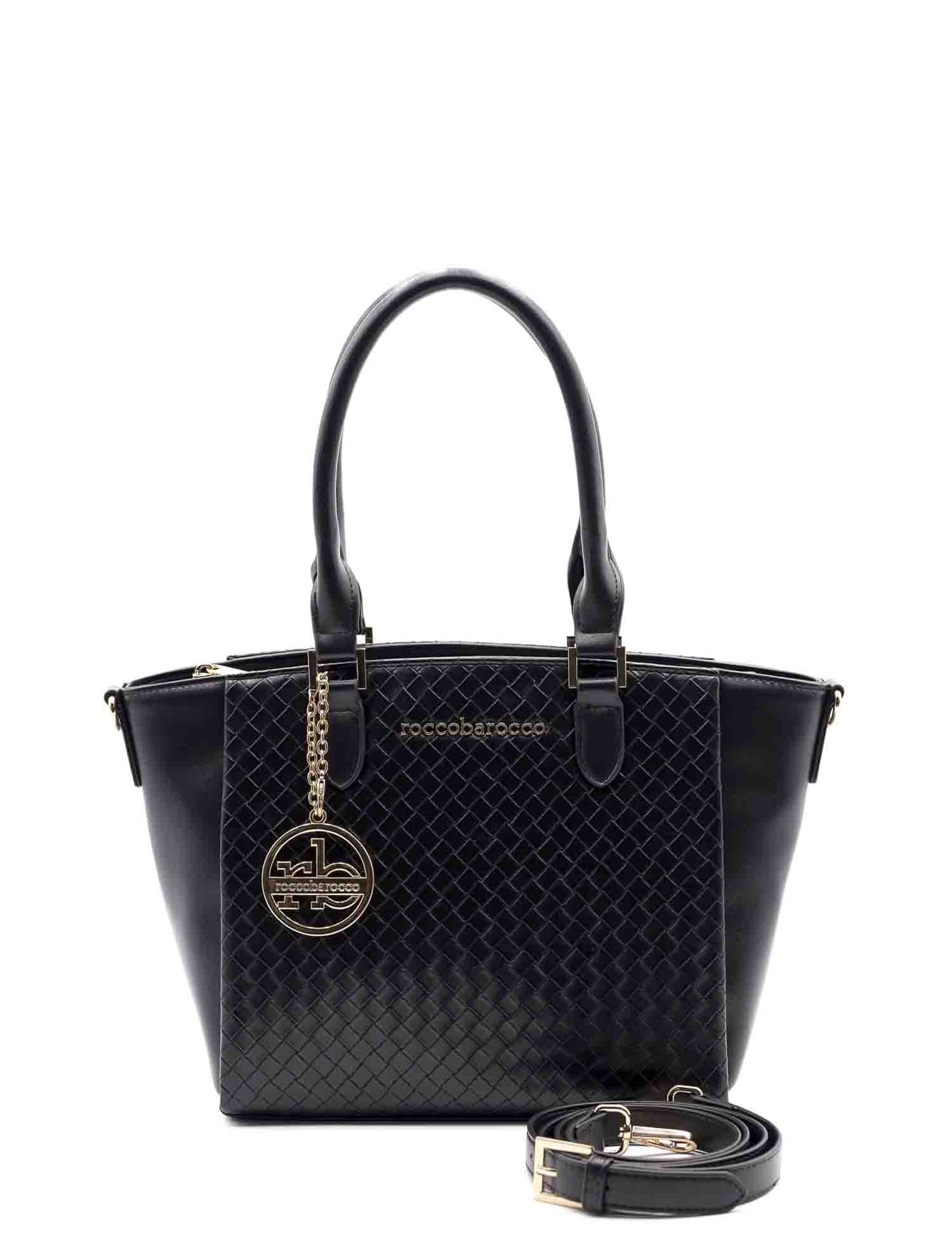 Shopper Nero Roccobarocco