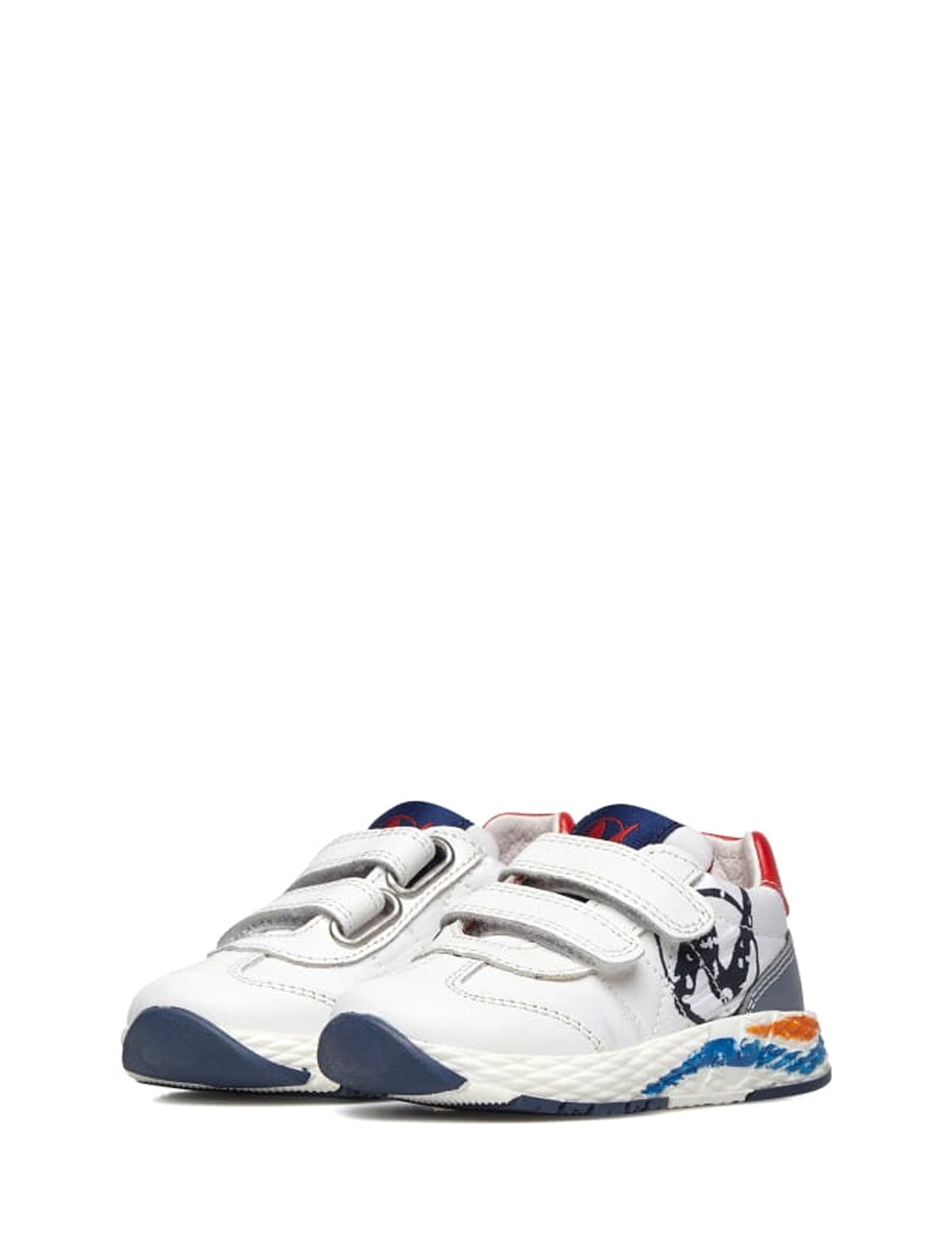 Scarpe con strappi Bianco Rosso Naturino