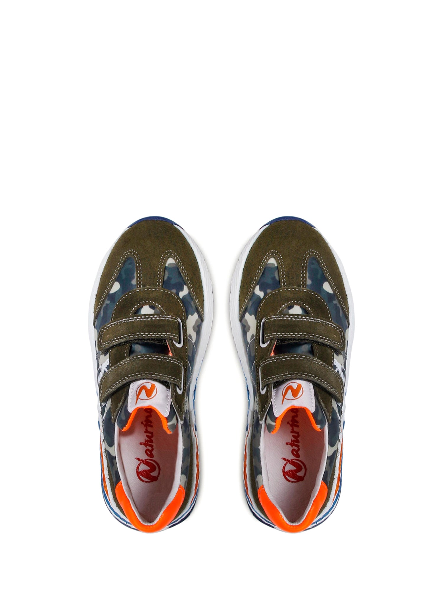 Scarpe con strappi Verde Naturino