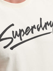 T-shirt Bianco Superdry