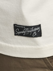 T-shirt Bianco Superdry
