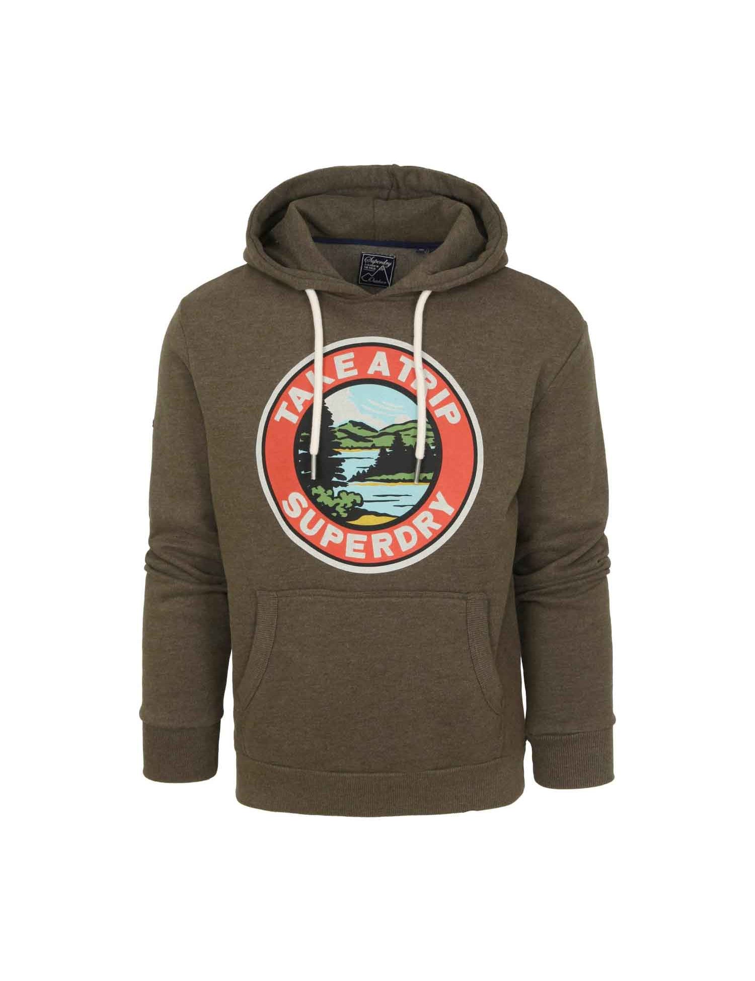 Felpe Verde Superdry