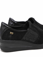 Slip-on Nero Valleverde