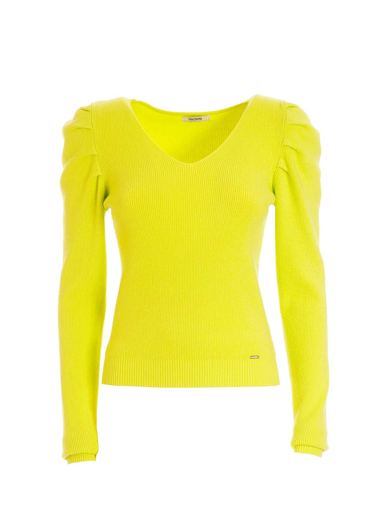 Maglioncini Giallo Fracomina