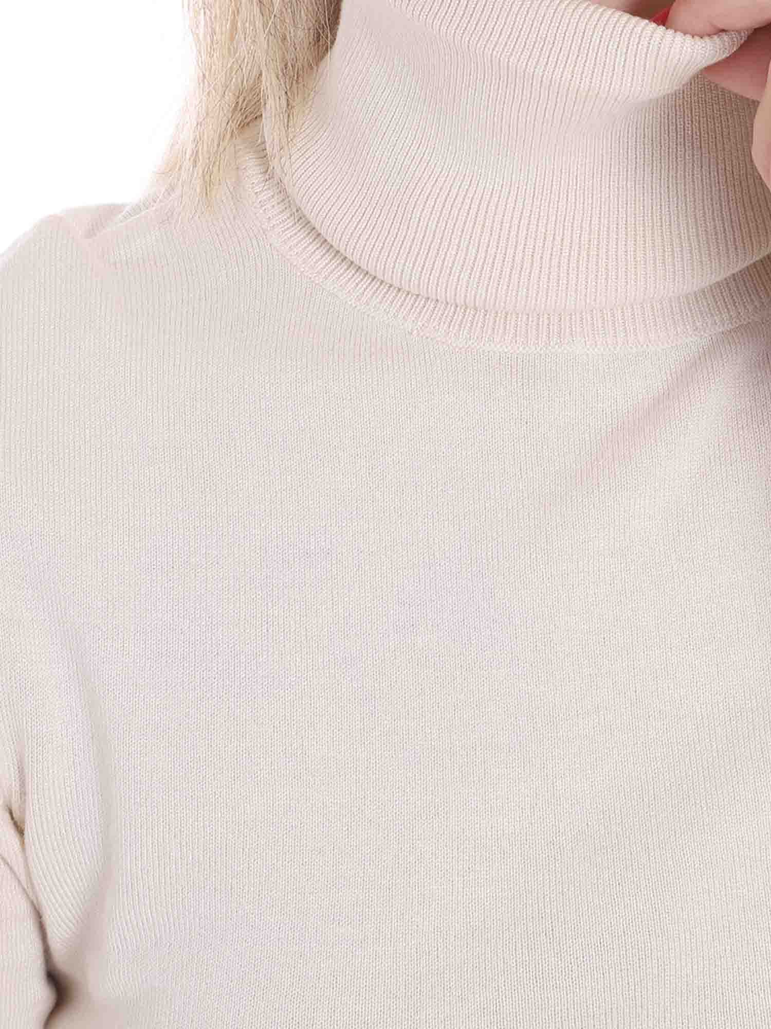 Maglie a collo alto Bianco Fracomina