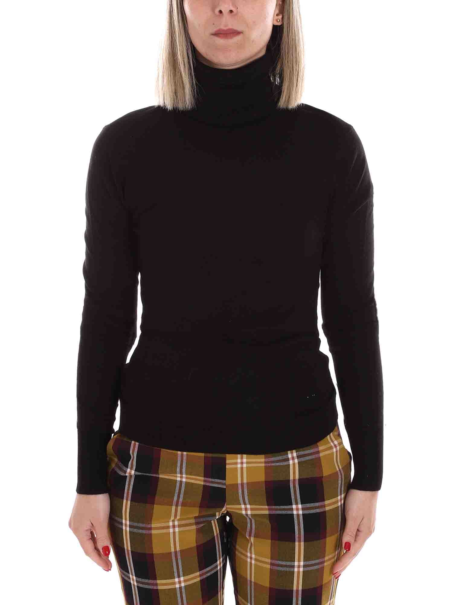 Maglie a collo alto Nero Fracomina