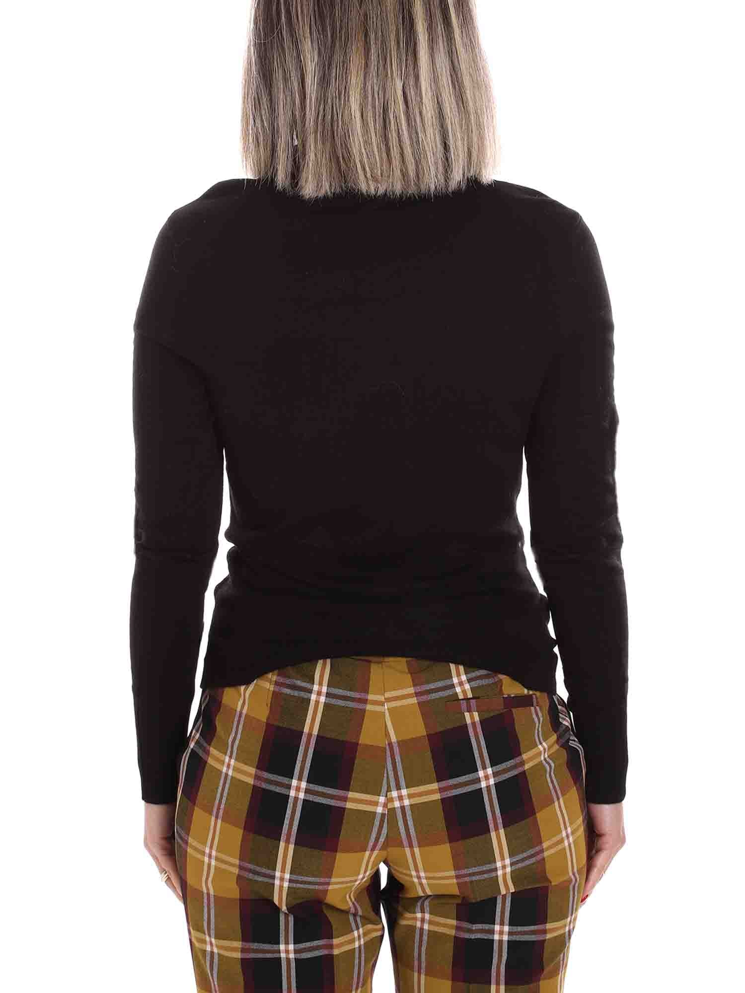 Maglie a collo alto Nero Fracomina