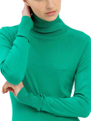 Maglie a collo alto Verde Fracomina