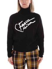 Maglie a collo alto Nero Fracomina