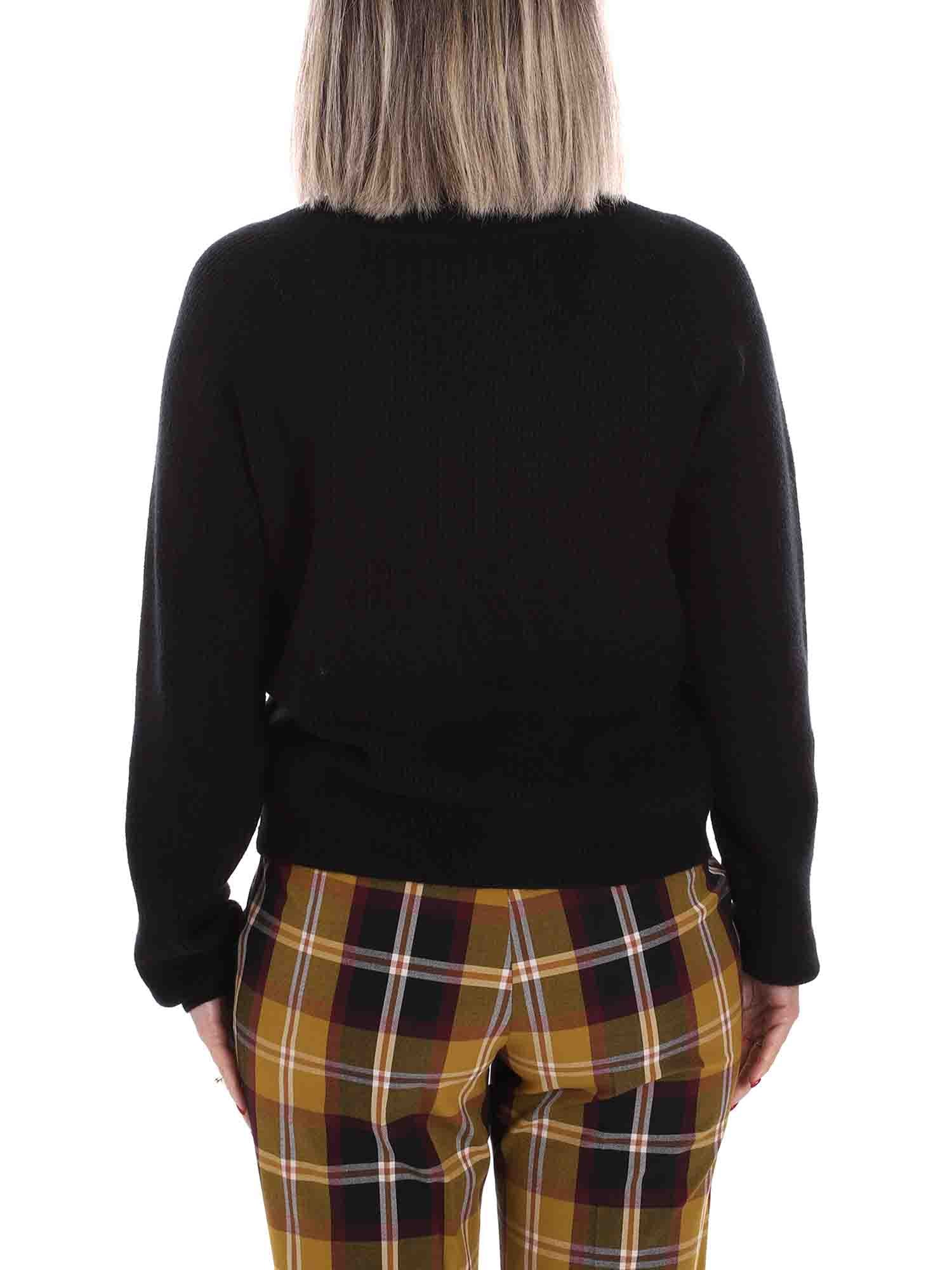 Maglie a collo alto Nero Fracomina