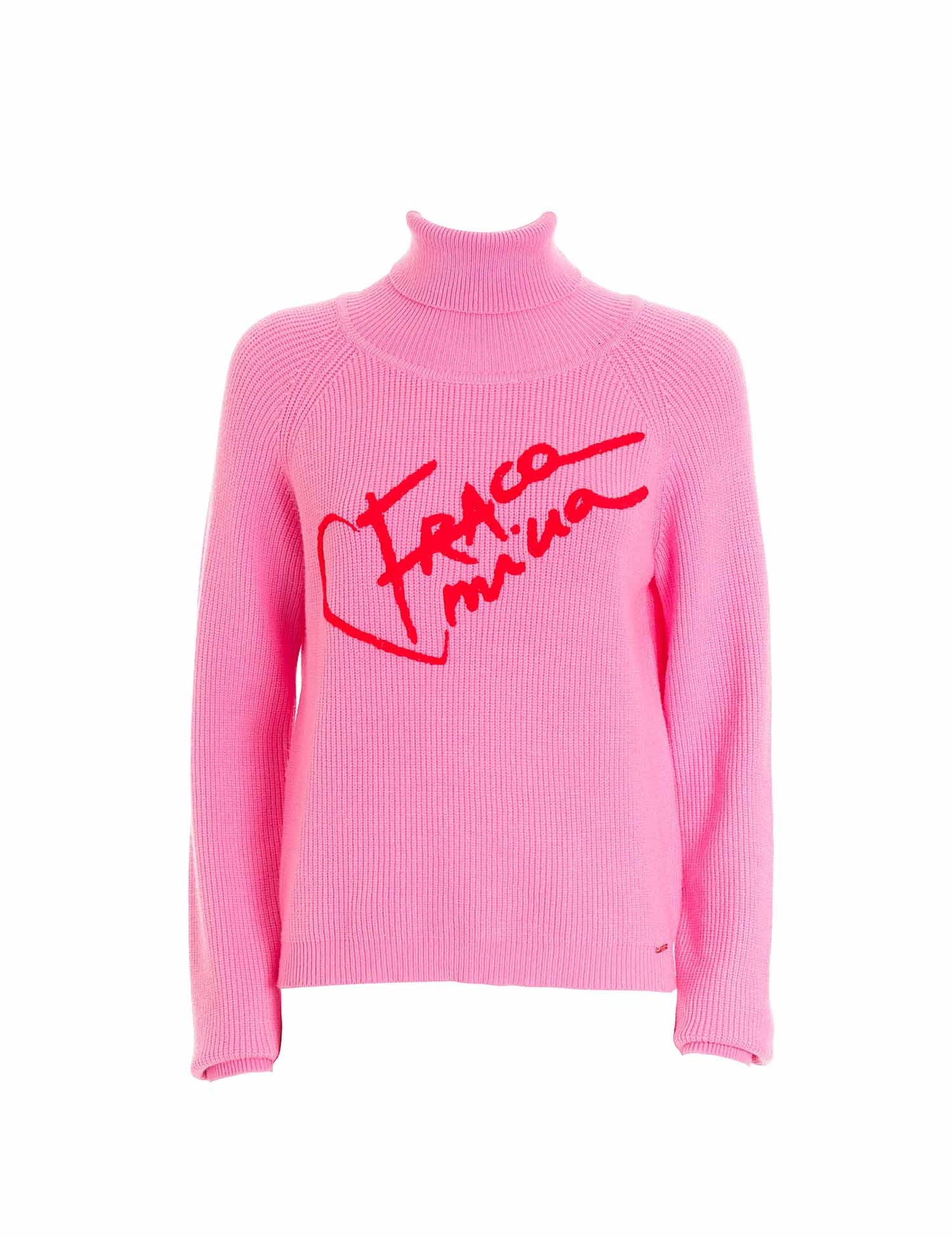 Maglie a collo alto Rosa Fracomina