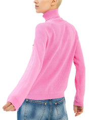 Maglie a collo alto Rosa Fracomina