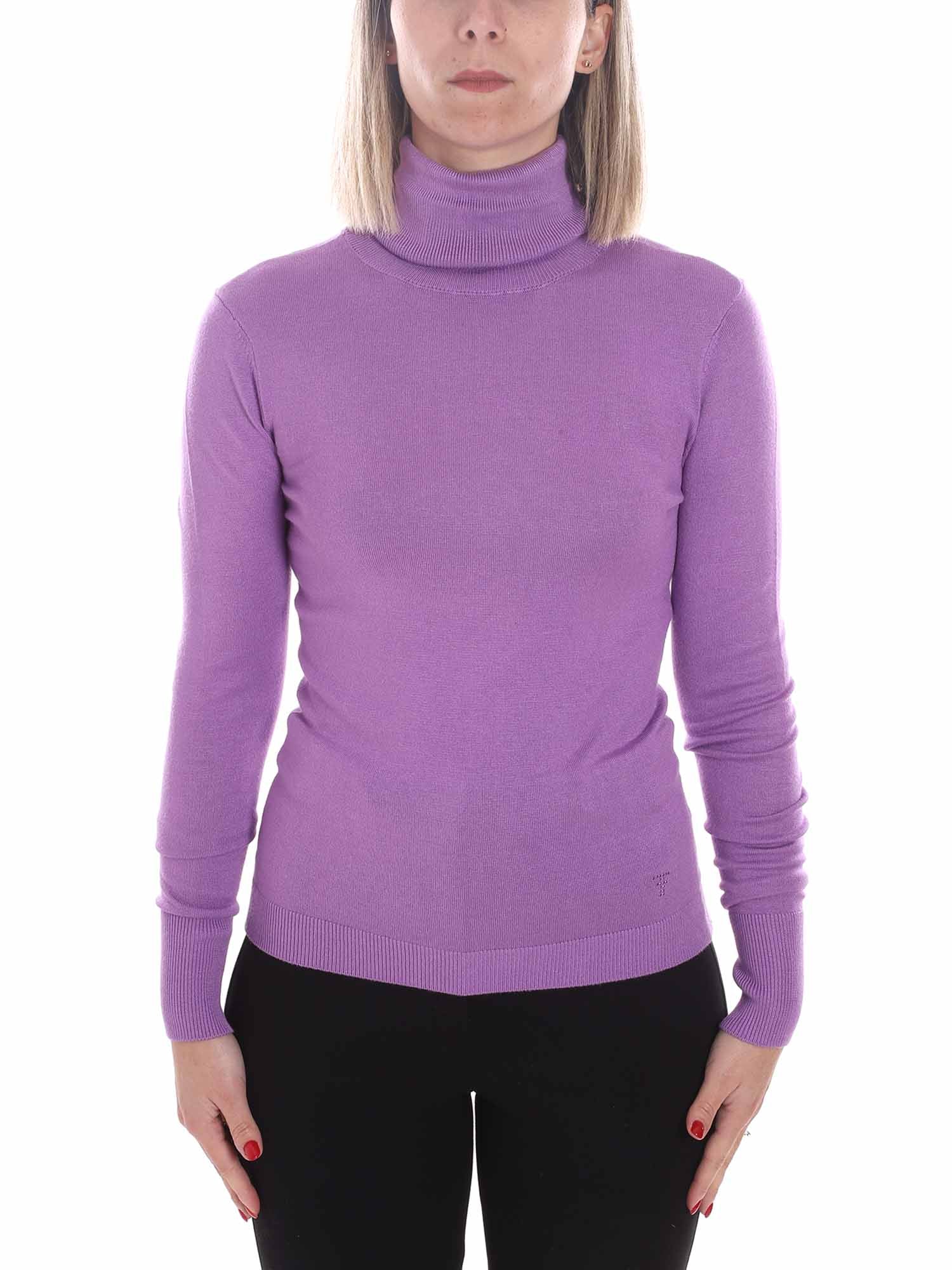 Maglie a collo alto Viola Fracomina
